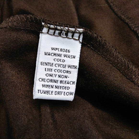 STYLE & CO CASUAL TUNIC 3/4 SLEEVE BLOUSY BOTTOM - Picture 5 of 5